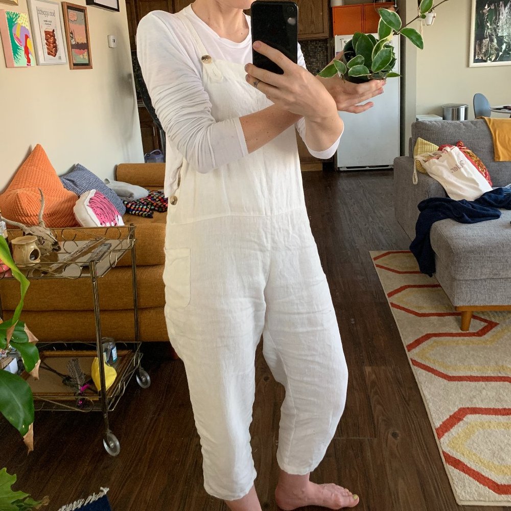 Linen Overalls - Picture 7 of 7